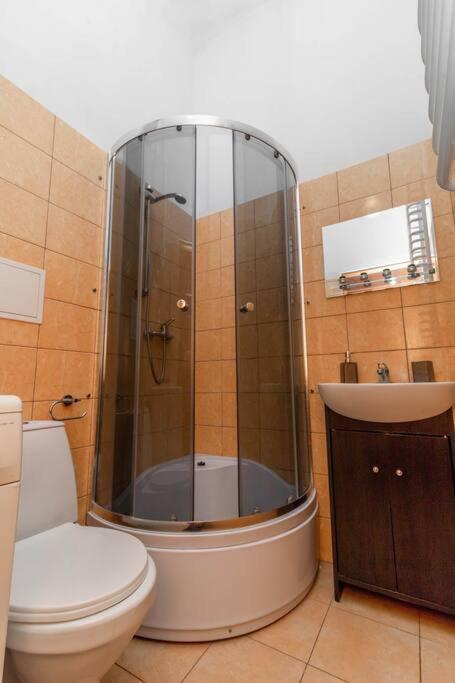 Vistula River Apartment คราคูฟ ภายนอก รูปภาพ